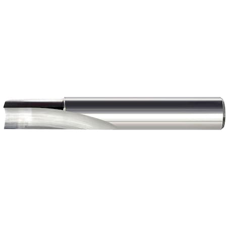 Mastercut Tool 1/8x1/2x1/4x2 1FL "O" Straight Cut Crescent End WRouter 800-202